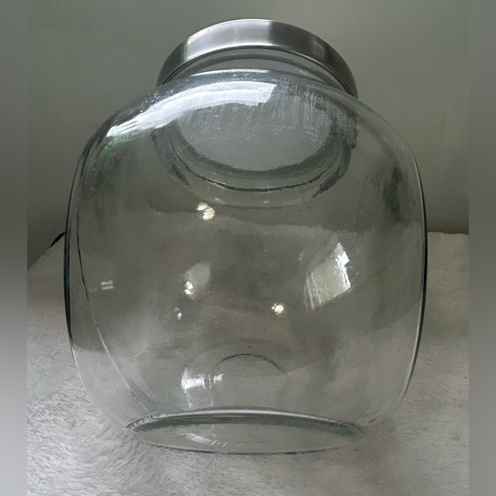 GLASS MASON CANISTER - Picture 4 of 6